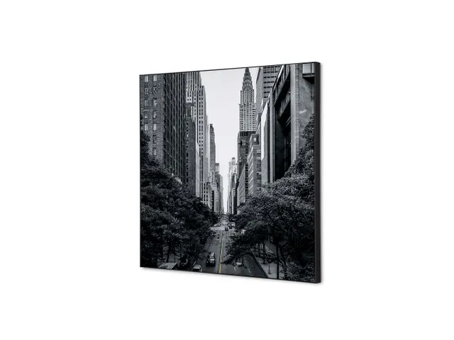 Wanddecoratie Textiel 40x40cm New York Manhattan