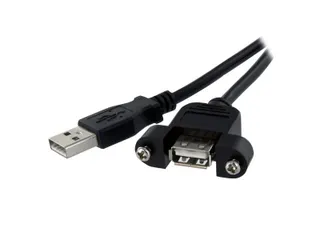 91 cm lange Paneel gemonteerde USB-kabel A naar A F/M - 1