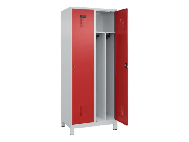 locker voor scheiding van kleding,HxBxD 1950x800x500mm,2vak