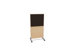 scheidingswand,HxB 1545x800mm,NE-esdoorn,BN2036-bruin