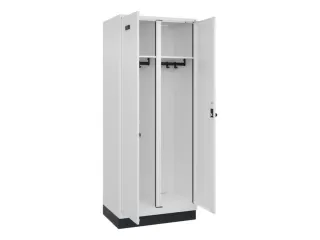 locker voor scheiding van kleding,HxBxD 1950x800x500mm,2vak - 1