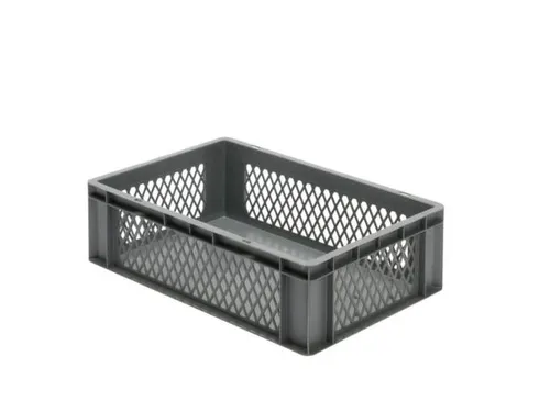 Euronorm-Stapelbak 33l H X L X B 175x600x400mm Grijs