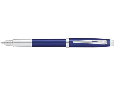 Vulpen SHEAFFER 100 E9339 F Glossy blue lacquer chrome plated