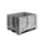 Palletbox,HxLxB 760x1200x1000mm,610l,HDPE,grijs,wanden gesloten