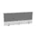 opzetpaneel,v. bureau,aanbouw achter,B 1400mm,Bl-wit,BN8078-grijs