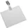 Badgehouder Met Strip En Clip 90 X 60 Mm Gesloten