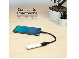 Kabel ACT USB 3.0 OTG USB-C male naar USB-A female - 5