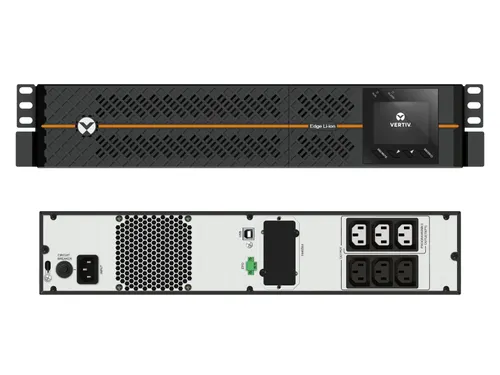 Vertiv EDGELI-1500IRT2U, Line-interactive, 1,5 kVA, 1350 W, Sinus, 166