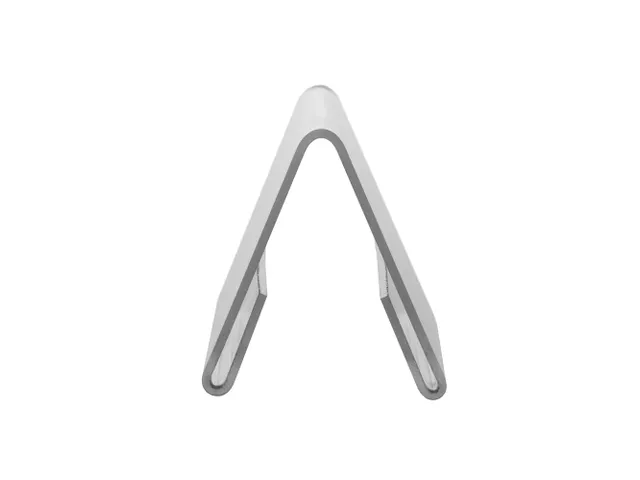 Europel Naamhouder 2-zijdig L-model – 105 × 40 mm – Set van 10