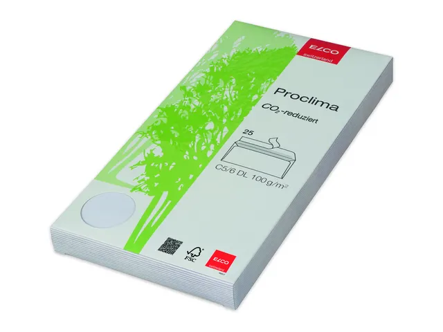 envelop Proclima gerecycled FSC C5/6 100 gram wit 25 stuks