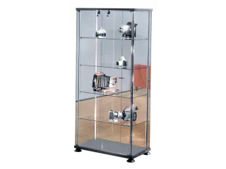 Vitrine Design Hxbxd 1800x850x425mm 4 Glazen Legborden - 2