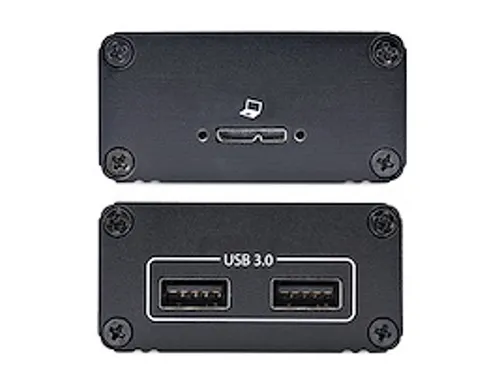 2-Poorts USB 3.0 Extender over OM3 Multimode Glasvezel