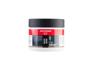 Gesso Amsterdam Mini 3007 120ml zwart - 3