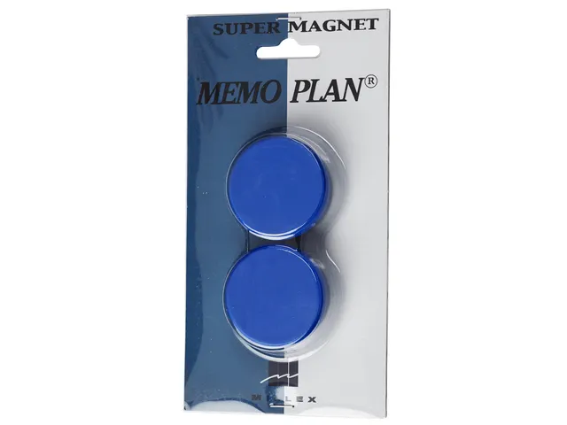 #Magneten Millex 35mm blauw set a 2 st.