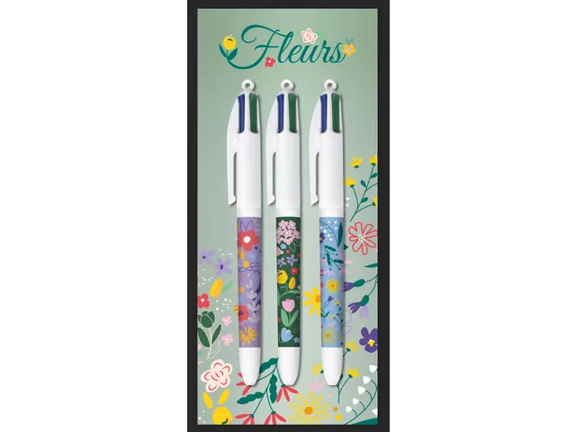 4 Colours Décor Ltd Edition balpen medium 4 kleuren