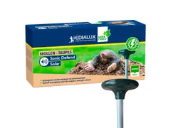 Mollenverjager op zonne-energie voor tuin