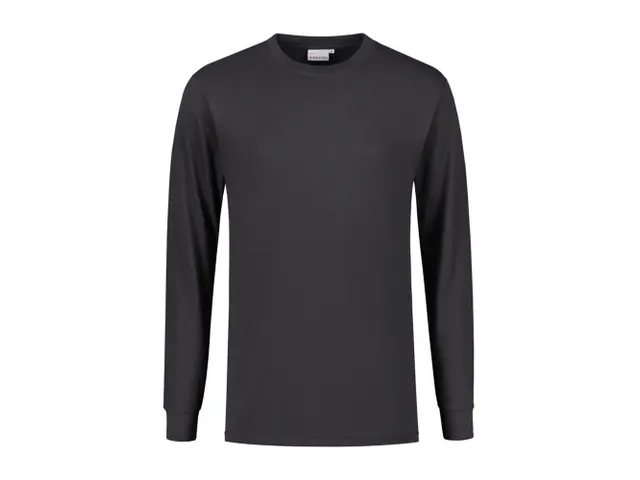 Santino James T-shirt met lange mouwen, houtskoolkleur, maat 3XL, per