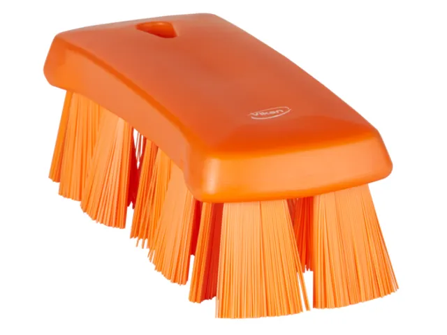 Vikan 3891-7 UST Kleine Werkborstel Harde vezel 176mm Oranje