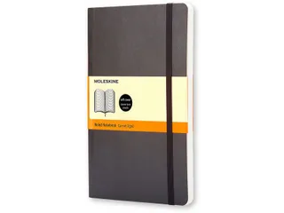 Notitieboek Moleskine pocket 90x140mm lijn soft cover zwart - 8
