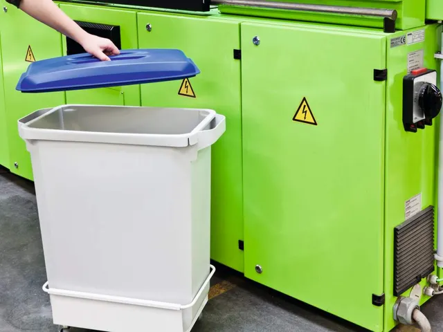 Rechthoekige Afvalbak Durabin 60 Liter Geel