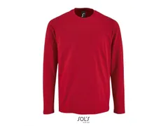 Sol's Imperial T-shirt met lange mouwen, rood, maat 2XL, per stuk