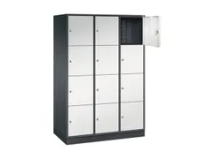 grootvolume-lockersysteem,RAL 7021/RAL 7035,HxBxD 1950x1220x600mm
