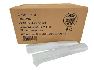 Pedaalemmerzakken 45x50x0.01 16 Liter Transparant - 1