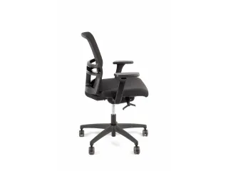 Bureaustoel EN1335 Linea Omnia 02 zwart/zwart met 3D armleuning - 3
