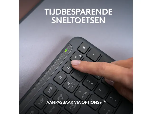 Logitech MK950 Toetsenbord Azerty FR Signature Slim en muis