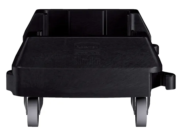 Onderstel Rubbermaid Slim Jim zwart