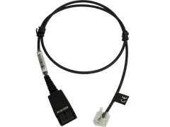 Jabra 8800-00-94, Kabel, Transparant, Zwart