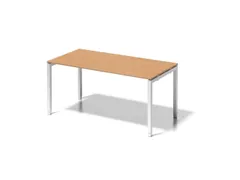 In hoogte verstelbaar bureau,HxBxD 650-850x1600x800mm,blad beuken