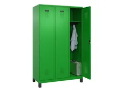 locker,HxBxD 1950x1200x500mm,3vak,vak B 400mm,cil.-slot,voeten