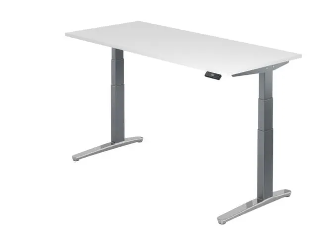 Elektrisch in hgte vst. zit-sta-bureau,HxBxD 650-1290x1800x800mm