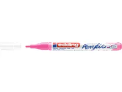 Acrylmarker edding e-5300 fijn elegant neon roze