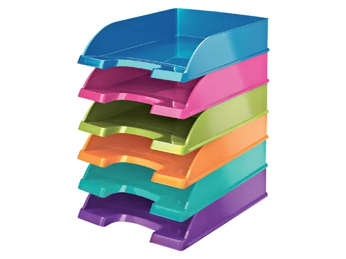 Brievenbak Leitz WOW Plus A4 roze