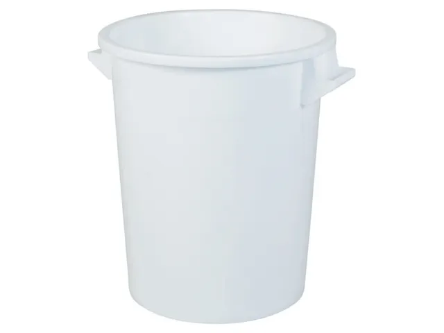 Ton H 570Mm 75 Liter 2Handgrepen Wit