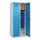 locker,HxBxD 1850x800x500mm,2vak,vak B 400mm,draaigrendel