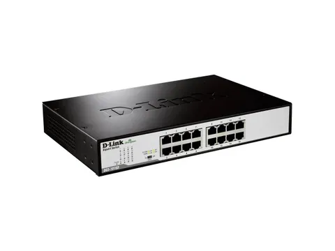 D-Link DGS-1016D/E DGS-1016D Netwerk switch 16 poorten 1 GBit/s