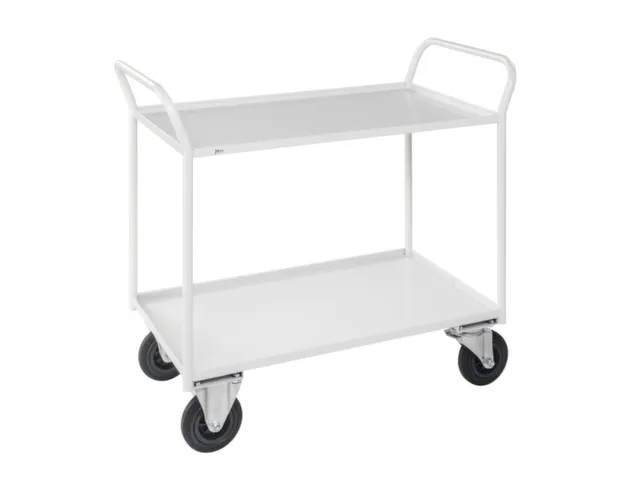 etagewagen,draagverm. 400kg,2etage(s),laadvl. LxB 940x440mm,staaletage