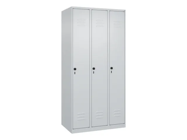locker voor scheiding van kleding,HxBxD 1850x900x500mm,3vak