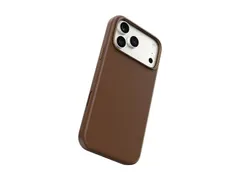 PanzerGlass CARE by Solo Vegan Leather Case Brown w. MagSafe iPh
