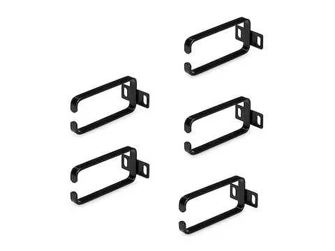 1U Verticaal Kabelbeheer D-Ring Haken 5 stuks