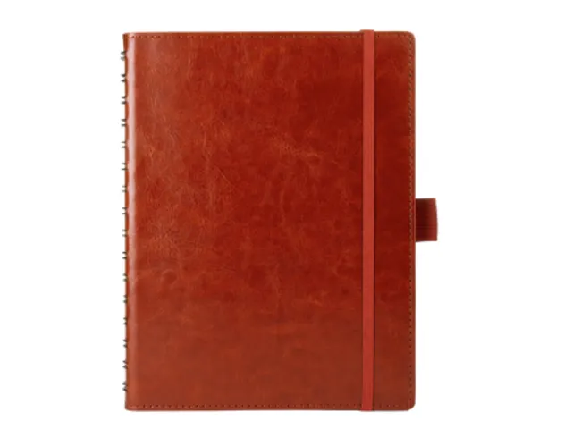Notitieboek Multo Hannibal A5 kunstleder congnac