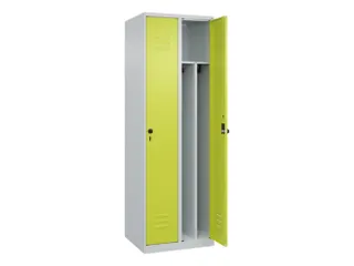 locker voor scheiding van kleding,HxBxD 1850x600x500mm,2vak - 1