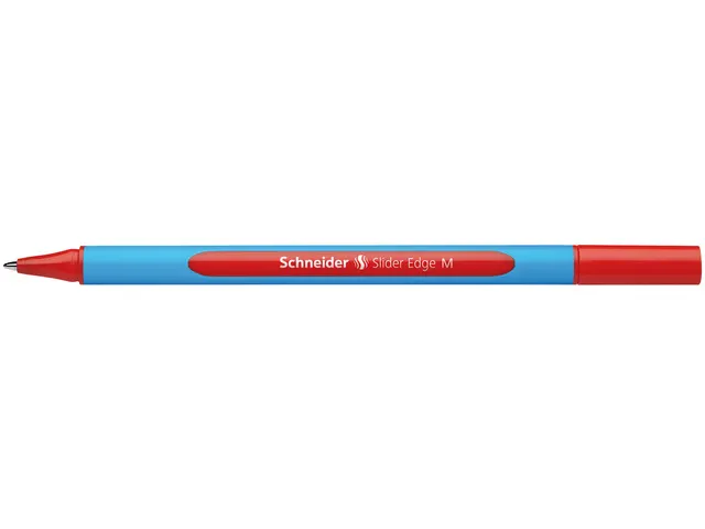 Balpen Schneider Slider Edge M 1,0mm rood