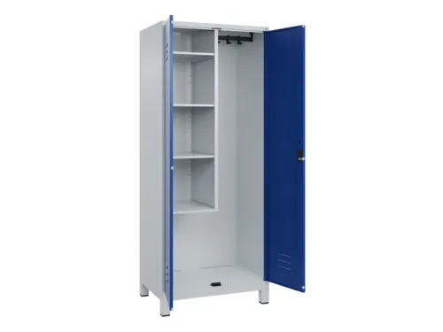 schoonmaakkast,HxBxD 1950x800x500mm,links 4vakken