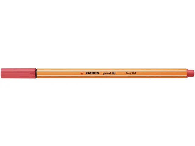 Fineliner STABILO point 88/47 Fin rouge terracotta