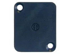 Neutrik - Blank Plaatje Voor D-Connector - Zwart