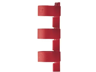Bindrug GBC 8mm 21-rings A4 rood 100stuks - 5